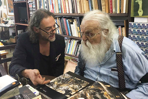 Gianni Piva con Francisco Brennand